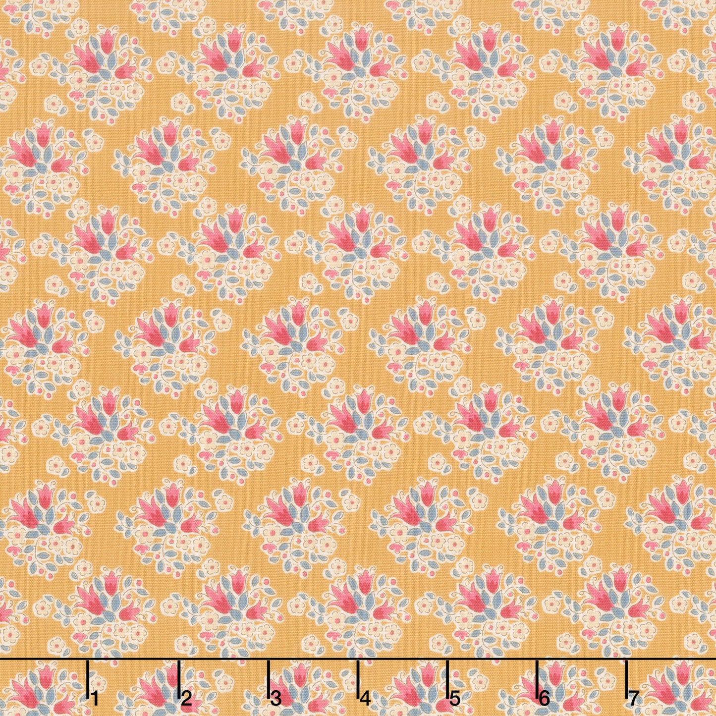 Creating Memories - Autumn - Lulu Saffron Yardage Primary Image