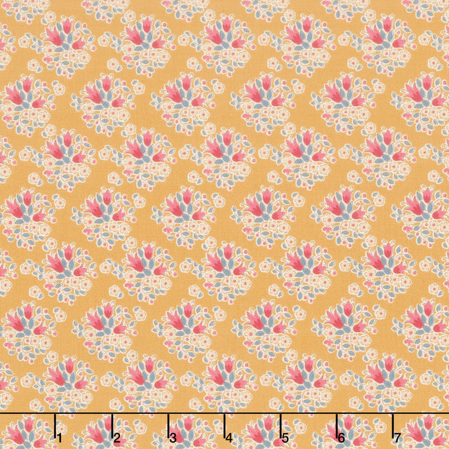 Creating Memories - Autumn - Lulu Saffron Yardage Primary Image