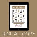 Digital Download - Nordic Nights Quilt Pattern