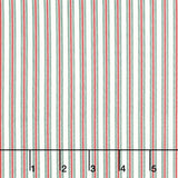 Merry Little Christmas - Stripes Cream Yardage Primary Image