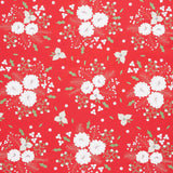 Starberry - Holiday Rose Red Yardage Primary Image