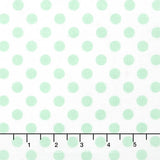 Garden Girl - Dot Mint Yardage