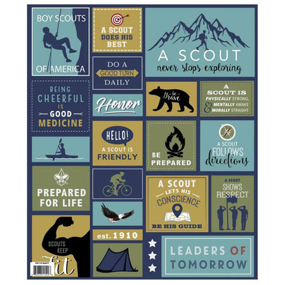 A Scout Is - Scout Navy Panel