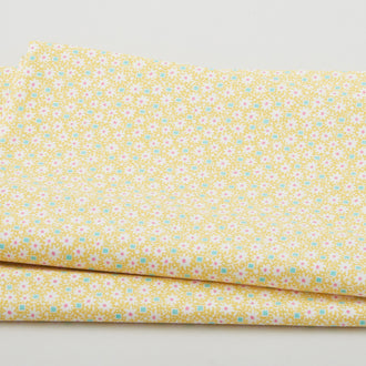 Nana Mae 8 Favorites - Floral Yellow 2 Yard Cut