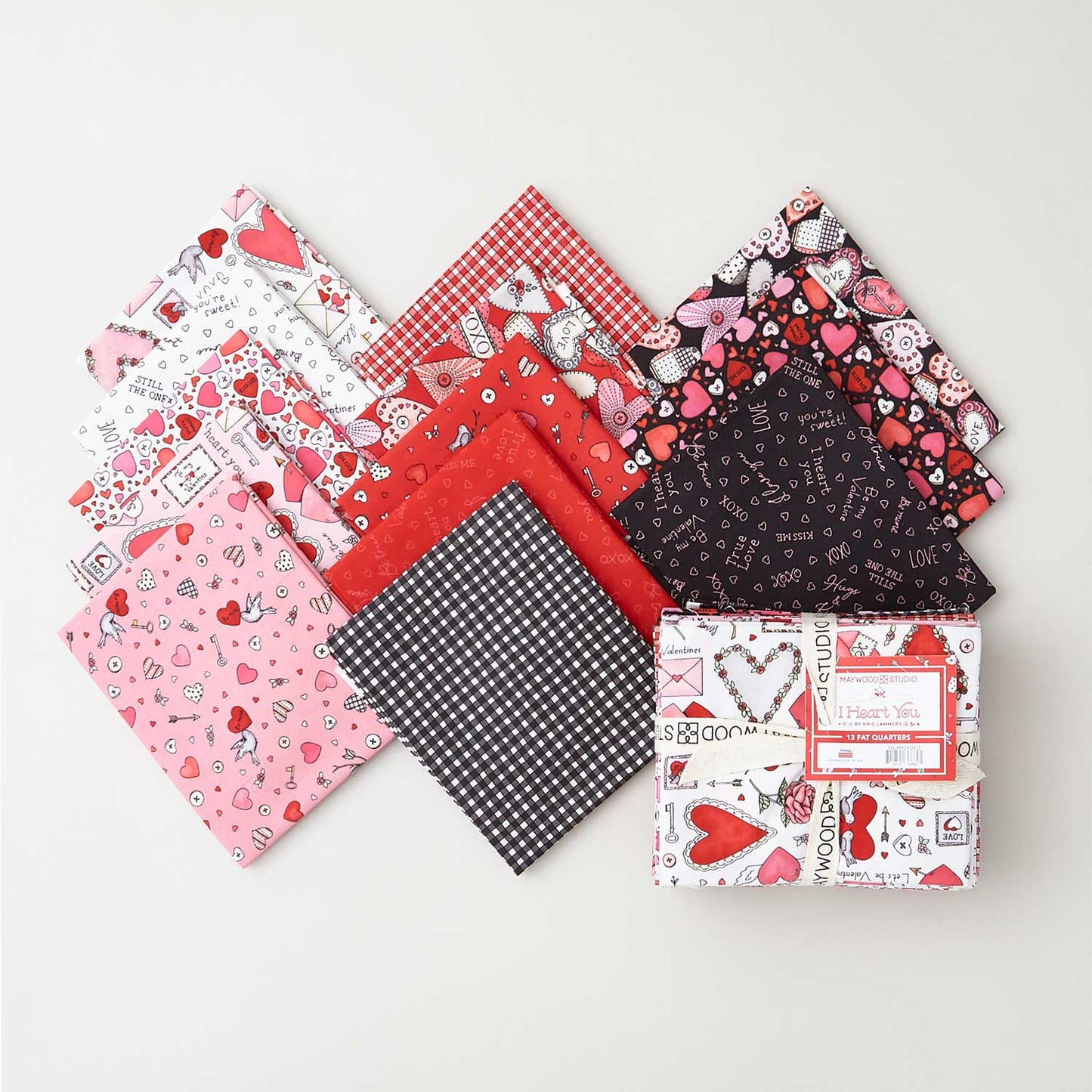 I Heart You Fat Quarter Bundle