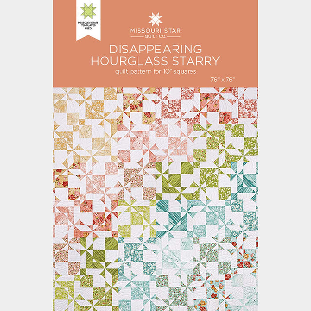 Disappearing Hourglass Starry Quilt Pattern by Missouri Star Primary Image