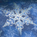 Winter's Grandeur 6 - Evening Small Flakes Evening Metallic Yardage