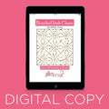 Digital Download - Braided Irish Chain Quilt Pattern