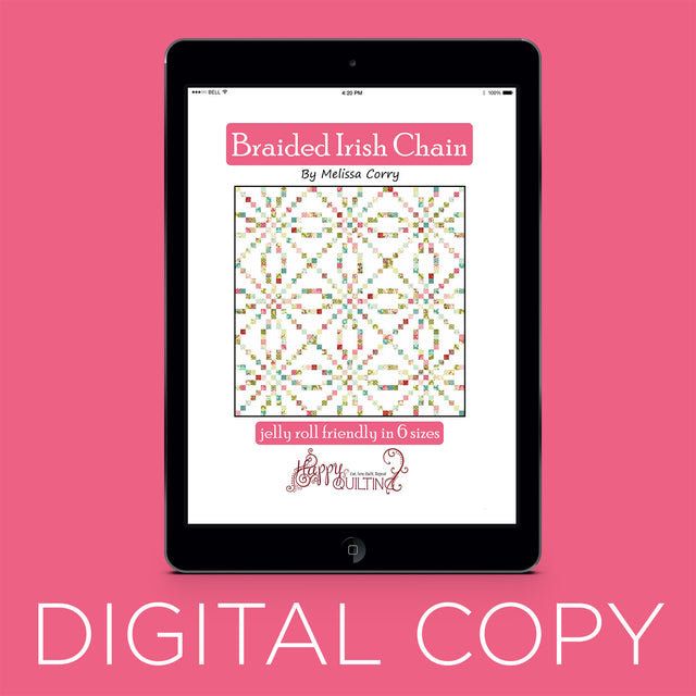 Digital Download - Braided Irish Chain Quilt Pattern Primary Image