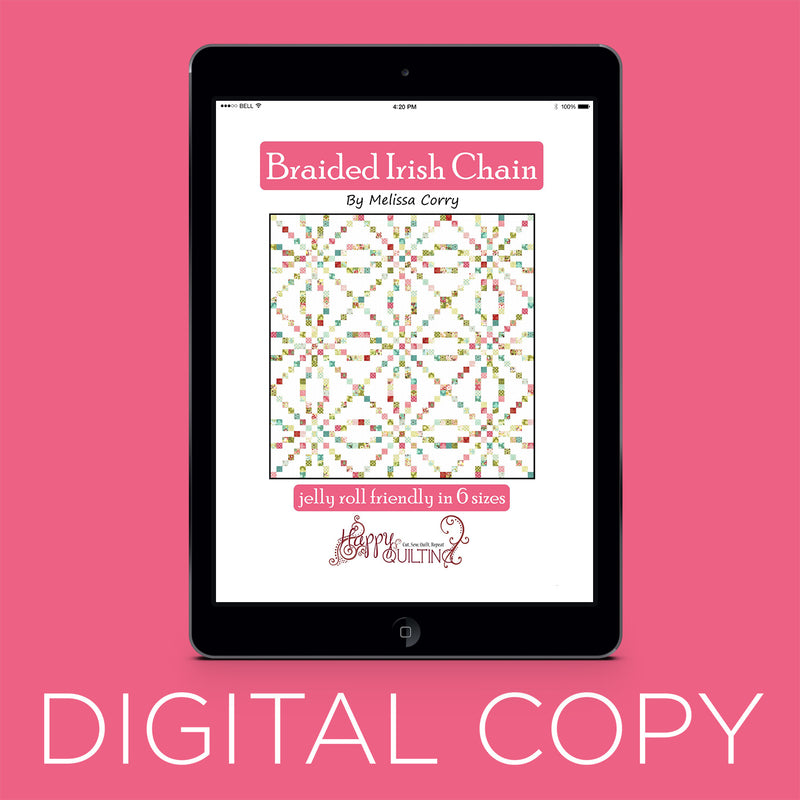 Digital Download - Braided Irish Chain Quilt Pattern Primary Image