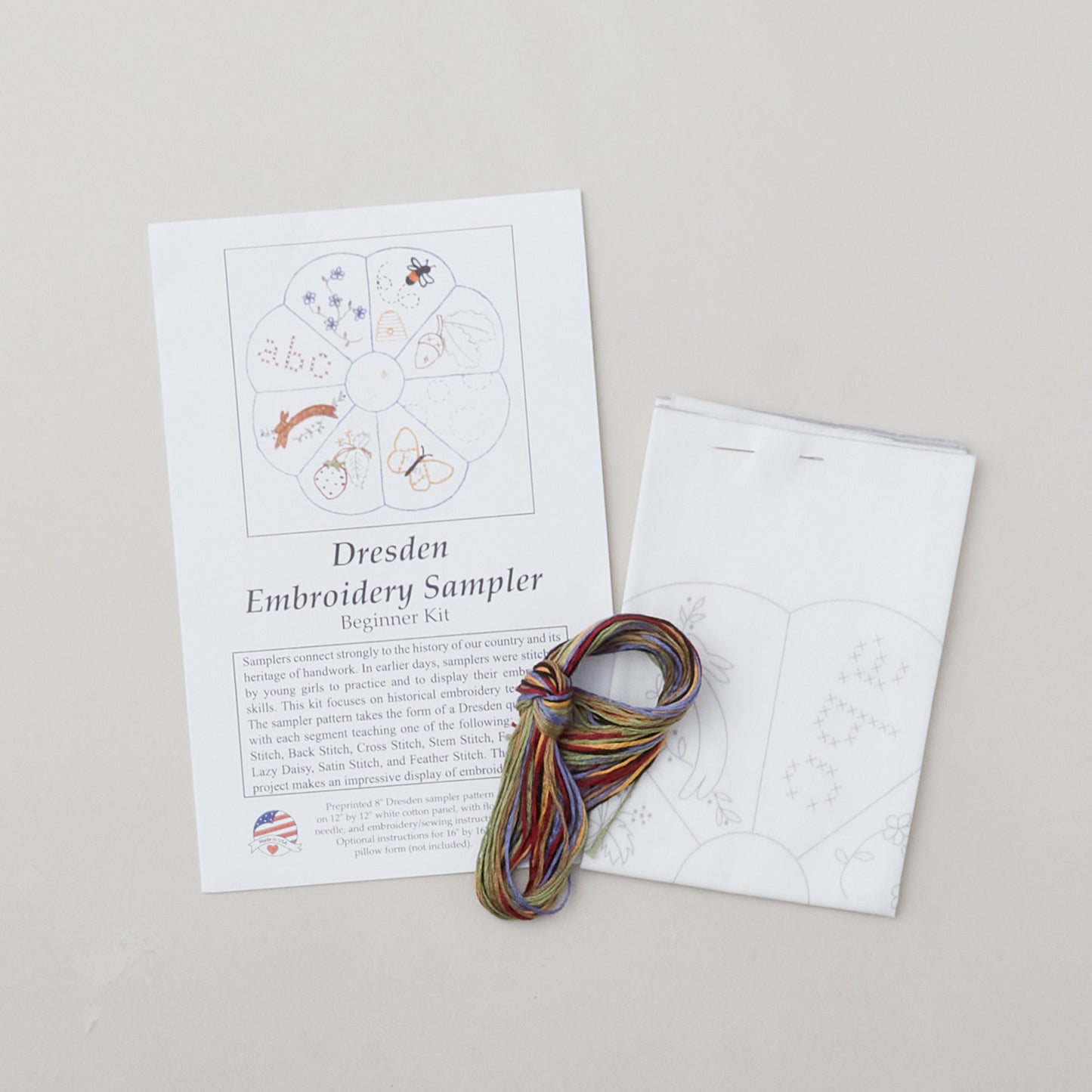 Dresden Embroidery Sampler Kit Alternative View #2