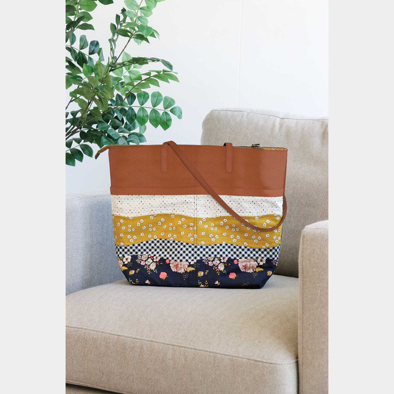 Miranda Tote Kit - Hazelnut Pebble Faux Leather Primary Image