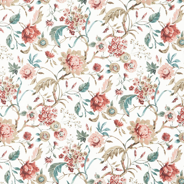 Season's Study - Floral Cream Yardage Primary Image