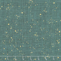 Winter Dreams - Texture Green Metallic Yardage