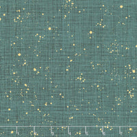 Winter Dreams - Texture Green Metallic Yardage Primary Image