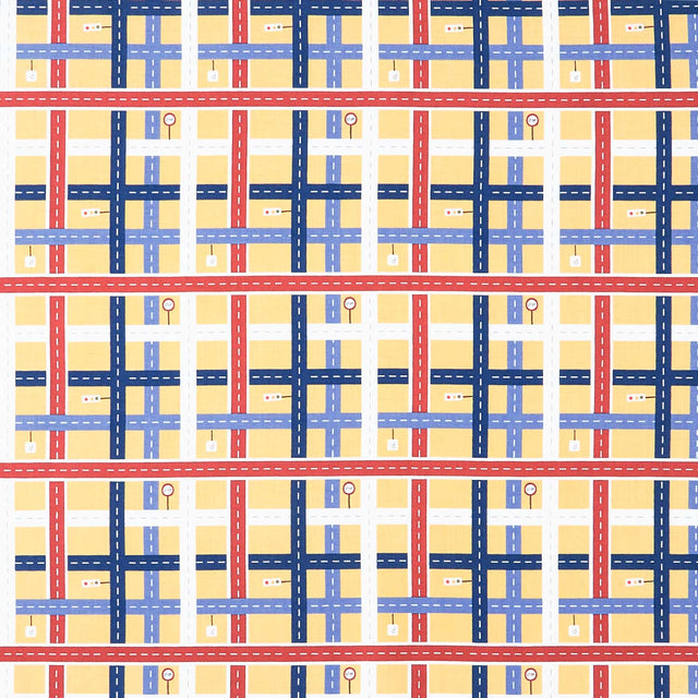 It Takes a Village - Crossroads Plaid Sunshine Yardage