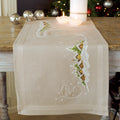 Village in the Snow Table Runner Embroidery Kit