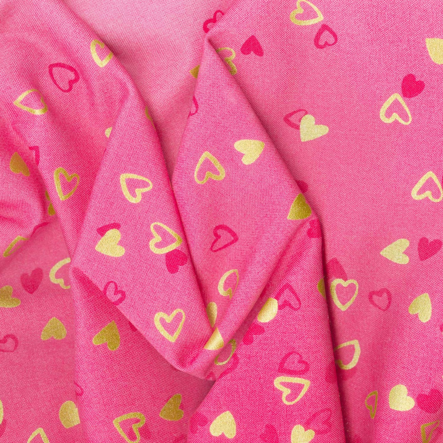 I Heart Ombre - Heart Ombre Fuchsia Yardage Alternative View #1