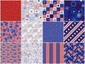 Stars & Stripes Favorites 10" Squares