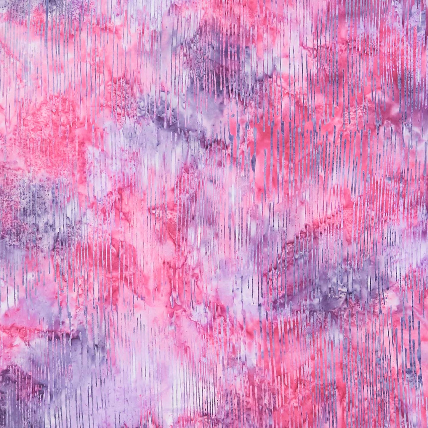 Fairy Floss Batiks - Woodblock Scratches Purple Yardage Primary Image