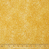 Wilmington Essentials - Leafy Scroll Golden Yellow Yardage