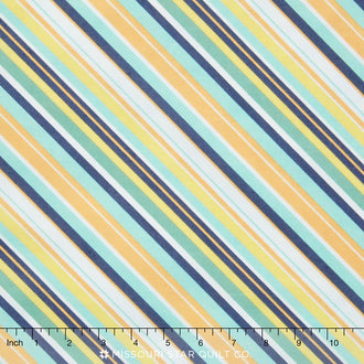 A Beautiful Thing - Stripe Orange Yardage