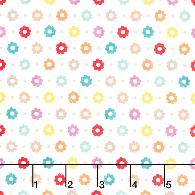 Laguna Sunrise - Petal Off White Yardage