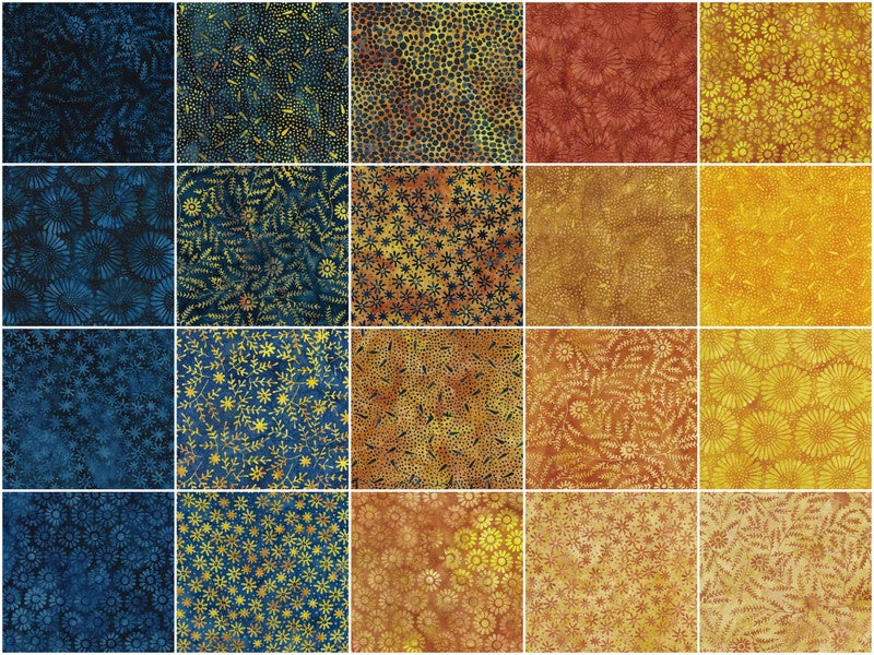 Twilight Batiks Fat Quarter Bundle