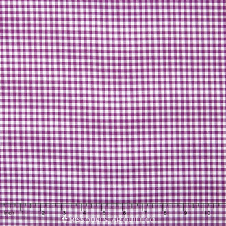 Carolina Gingham - 1/8" Woven Check Purple Yardage