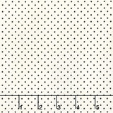 Swiss Dot - Swiss Dot Small Black on Cream Yardage