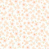 Home Sweet Home (Timeless Treasures) - Tossed Pretty Flowers Cream Yardage Primary Image