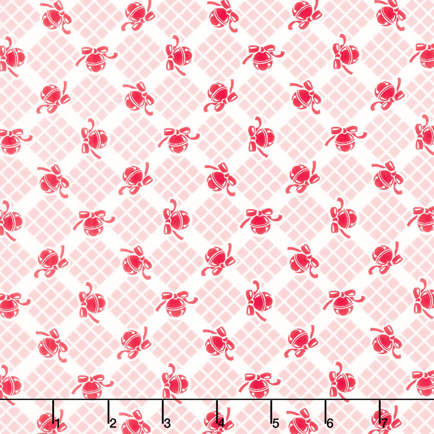 Kitty Christmas - Bells Cheeky Yardage Primary Image