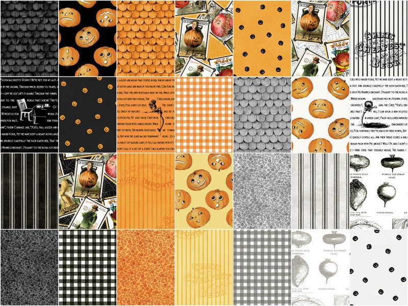 Pumpkin Patch (Riley Blake) Fat Quarter Bundle Alternative View #2