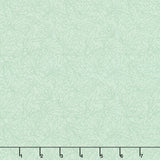 Willoughby - Floral Outline Green Yardage Primary Image