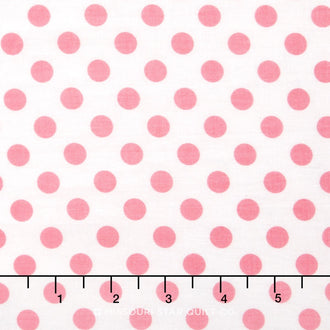 Garden Girl - Dot Pink Yardage