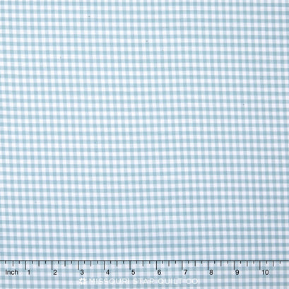 Carolina Gingham - 1/8" Woven Check Fog Yardage