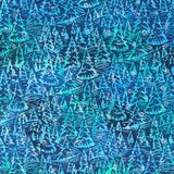 Artisan Batiks - Snowscape - Forest Lapis Yardage Primary Image