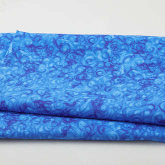 Fusion Illusion Blue 108" Wide 3 Yard Cut