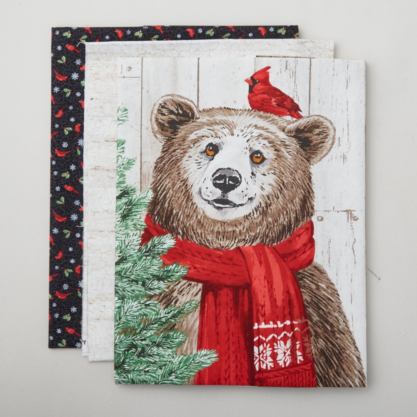 Beary Merry Christmas Quilt Kit Alternative View #1