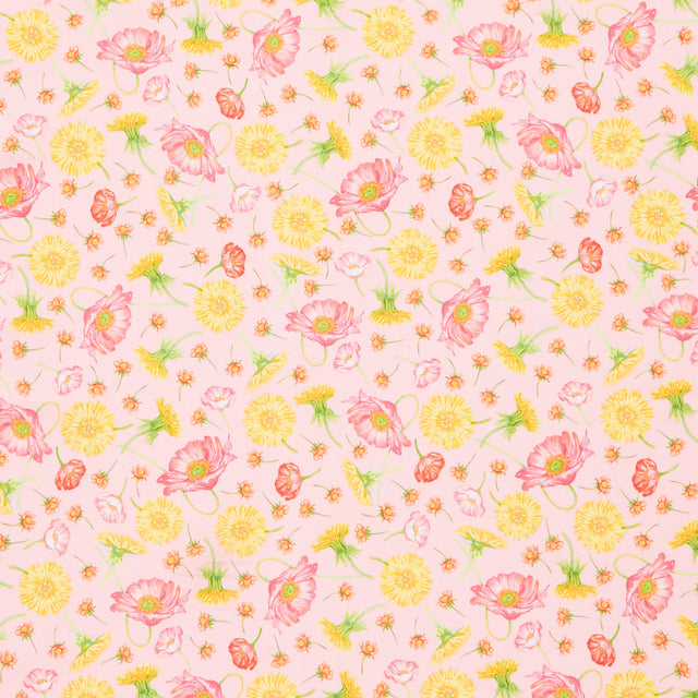 Spring Dreams - Spring Pickings Pink Yardage Primary Image