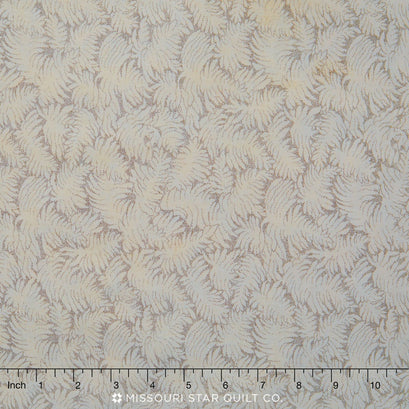 Belcourt - Toile Leaves Brown Yardage