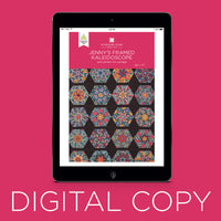 Digital Jenny's Framed Kaleidoscope Quilt Pattern by Missouri Star Primary Image