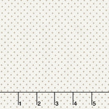 Swiss Dot - Swiss Dot Small Gray on Cream Yardage