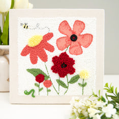 Punch Needle in Bloom Punch Needle Frame Kit