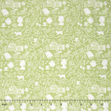 Anne of Green Gables - Anne Silhouette Green Yardage