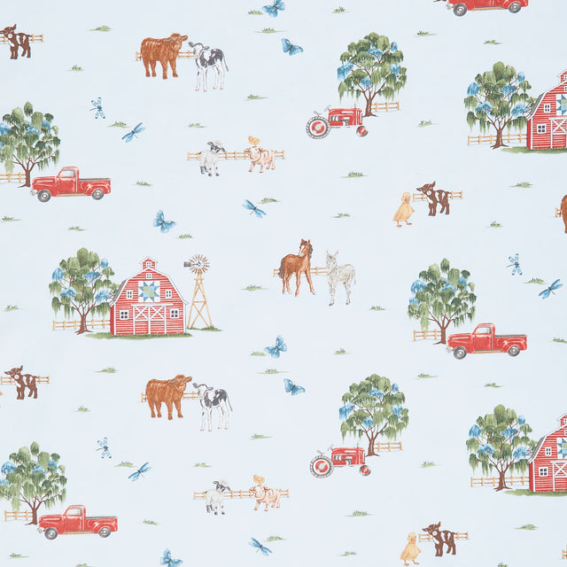 Willow's Farm - Willow's Farm All Over Sky Yardage Primary Image