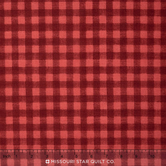 4th on the Farm - Gingham Red Yardage