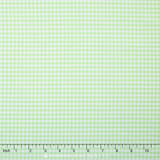 Carolina Gingham - 1/8" Woven Check Mint Yardage