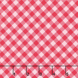 Bee Basics - Gingham Raspberry Yardage