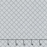 Farmhouse Flannels III - Diamond Grid Pewter Yardage Primary Image